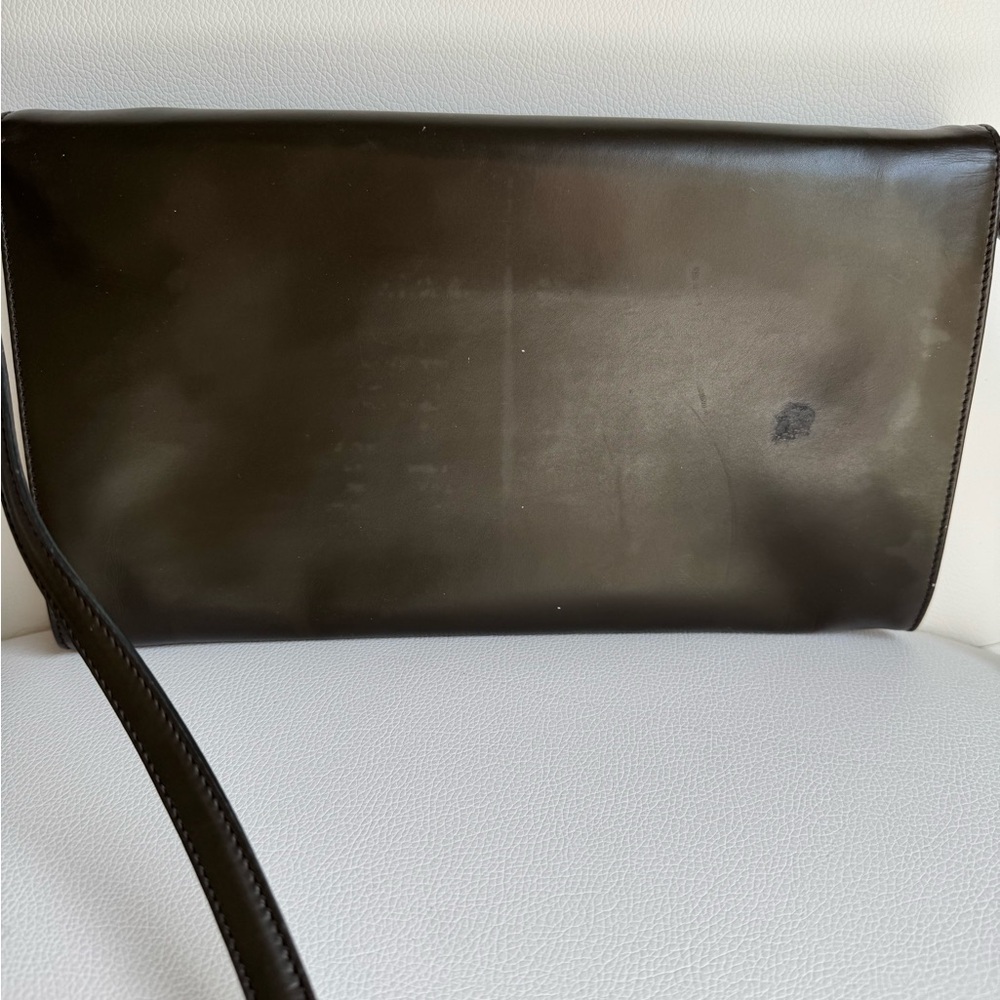 Prada B7400 Vitello Lissato Shoulder Bag – Loden – Vintage 1998 - Picture 6 of 11